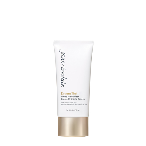 Jane Iredale Dream Tint Tinted Moisturizer verpakking op witte achtergrond