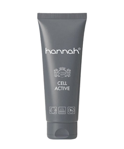 hannah Cell Active grijze tube met witte belettering
