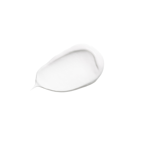 Klodder witte HydroPeptide Solar Defense Non Tinted zonnebrandcrème op een witte ondergrond