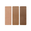 Jane Iredale Triple Cognac detailoverzicht van de drie losse rechthoekige oogschaduwkleuren