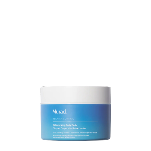 Pot van Murad Retexturizing Body Pads op een witte achtergrond