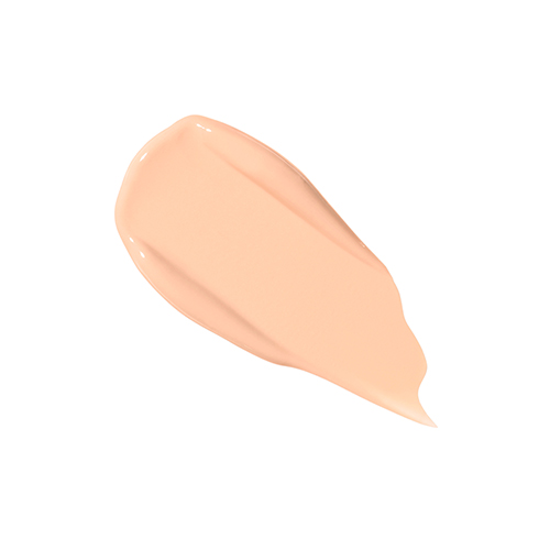 Een vloeibare swatch van de Skintuition Brightening Under Eye Concealer in de kleur L2 op een witte achtergrond