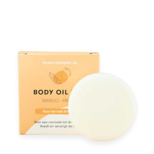 ShampooBars Body Oil Bar Mango - Papaya