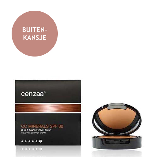 Cenzaa CC Minerals SPF30 - Bronze Velvet Finish