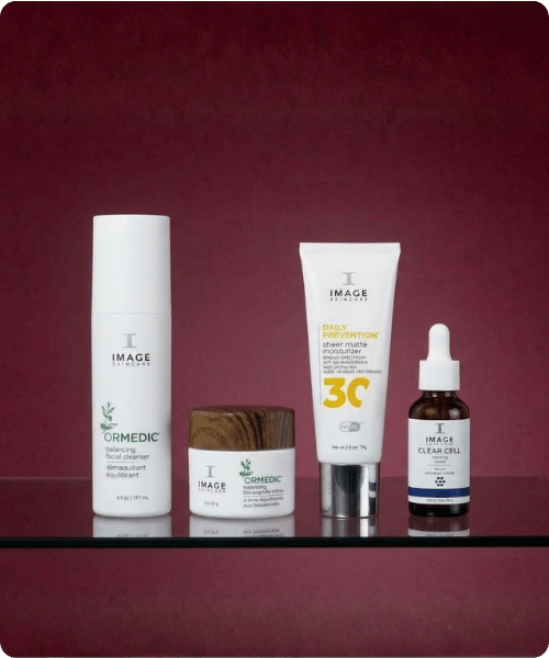 IMAGE Skincare kerstset met milde producten voor acne bij zwangerschap en hormonale schommelingen