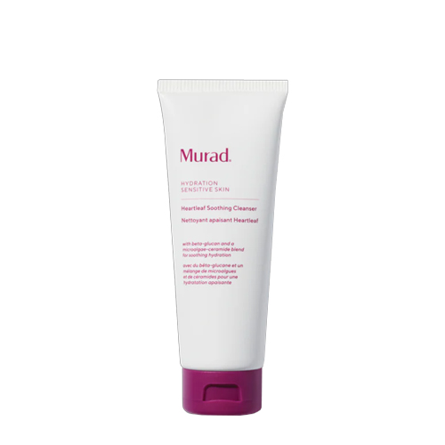 Murad Heartleaf Soothing Cleanser gezichtsreiniger voor de gevoelige huid in een witte tube