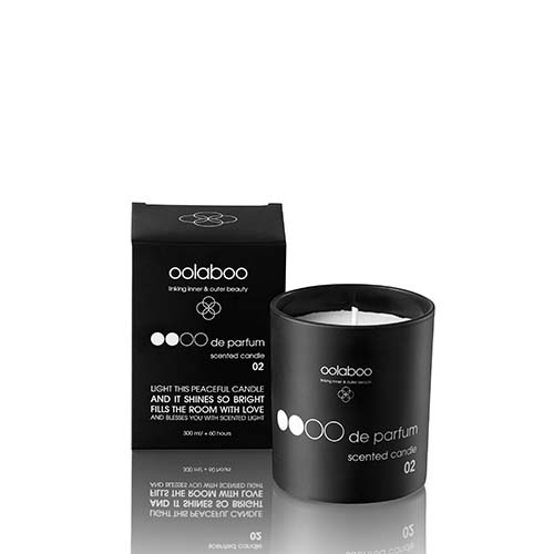OOLABOO OOOO de parfum scented candle 02 - sandelwood 300ml