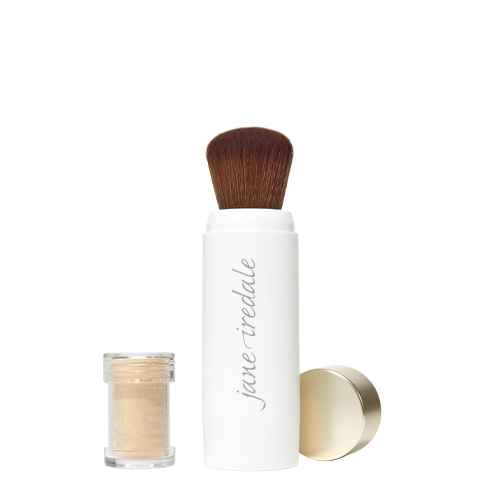 Jane Iredale Powder-Me® Dry Sunscreen Refillable Brush SPF30 Golden golden-powder-me-brush-van-jane-iredale