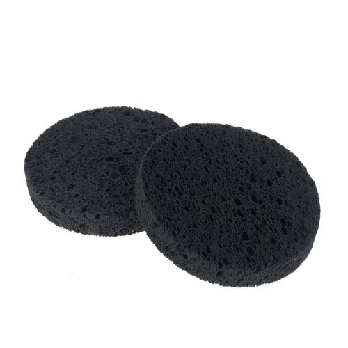 Face Sponges black - 2 pieces