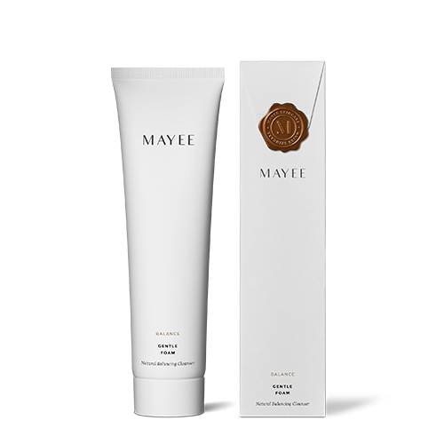 MAYEE Gentle Foam met verpakking Diepe-reiniging-met-mayee-gentle-foam