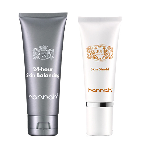 hannah Cream & Shine SPF50 Duo de-perfecte-combinatie-van-verzorging-en-bscherming-van-je-huid