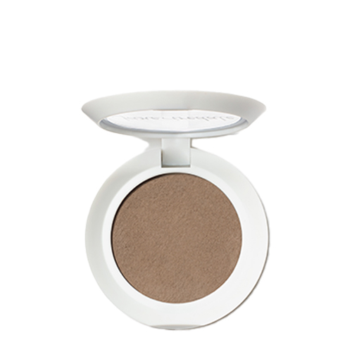 Geopende ronde doos van de Jane Iredale PureBrow BrowPowder in Ash Blonde.