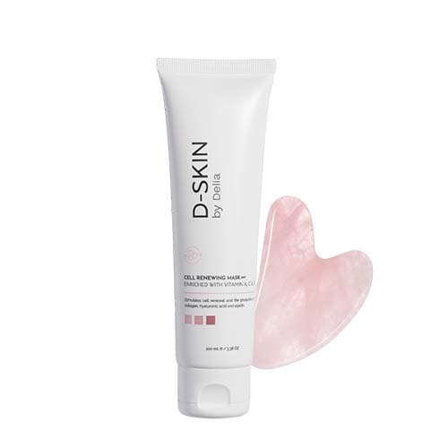 D-SKIN Cell Renewing Mask + Skin Gym Tool